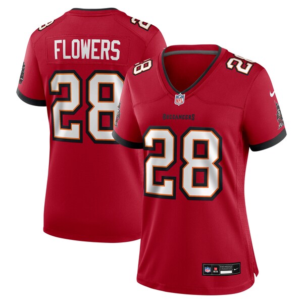 Dallis Flowers Tampa Bay Buccaneers Nike Women's Game Jersey - Red