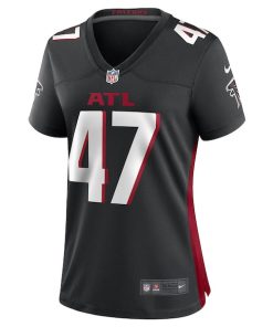Alternative view of Arnold Ebiketie Atlanta Falcons Nike Women's Game Player Jersey - Black