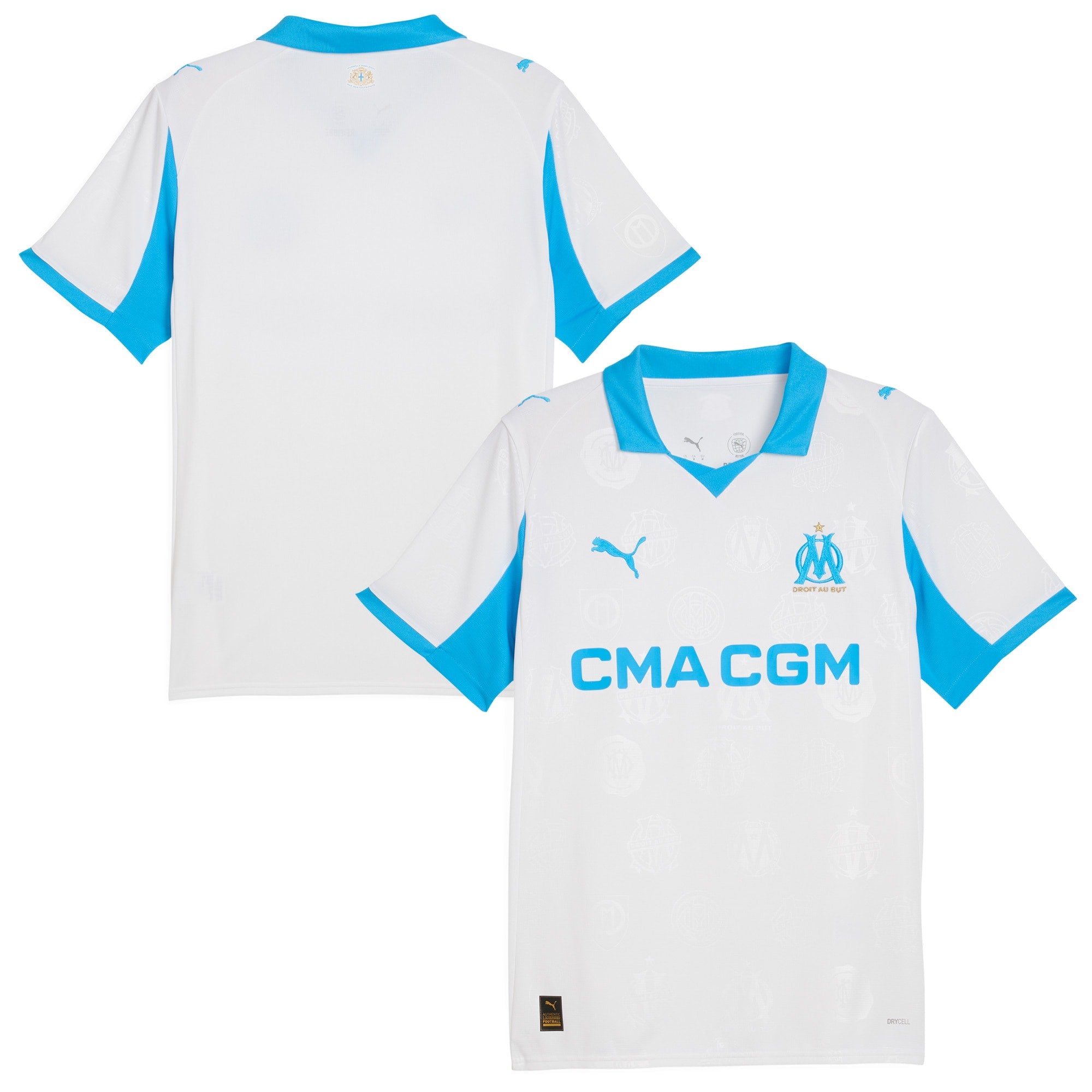 Olympique Marseille Puma 2025/26 Replica Away Jersey - Navy/White - Image 10