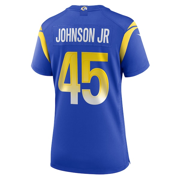 Neal Johnson Jr Los Angeles Rams Nike Women's Game Jersey - Royal - Image 3