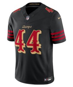 Alternative view of Kyle Juszczyk San Francisco 49ers Nike 2025 Rivalries Collection Limited Jersey - Black