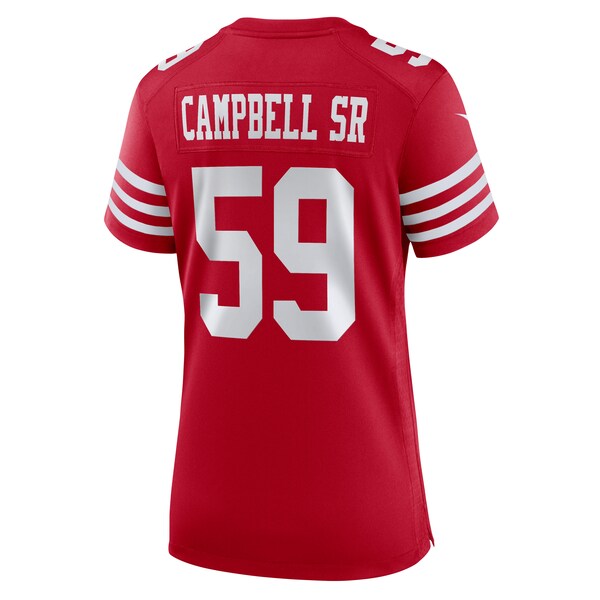 De'Vondre Campbell San Francisco 49ers Nike Women's Game Jersey - Scarlet - Image 4