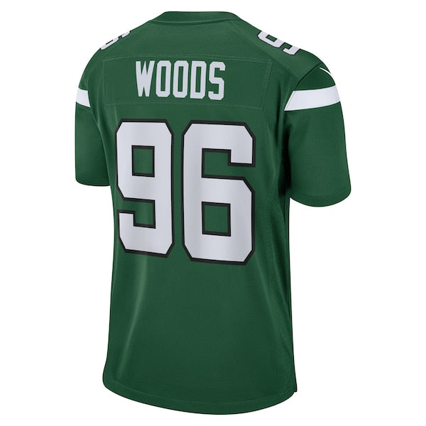 Al Woods New York Jets Nike Game Jersey - Gotham Green - Image 3