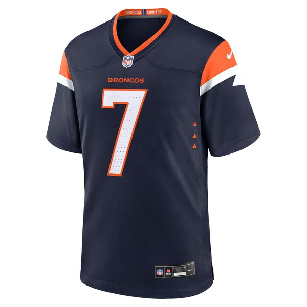 John Elway Denver Broncos Nike Alternate Retired Player Game Jersey - Navy - Image 3