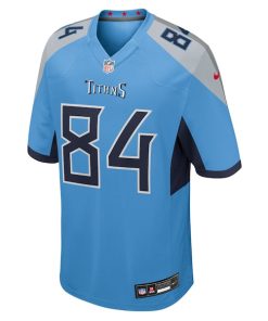 Alternative view of Gunnar Helm Tennessee Titans Nike Team Game Jersey -  Light Blue