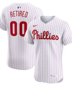 Philadelphia Phillies Nike  Home Elite Pick-A-Player Retired Roster Jersey - White