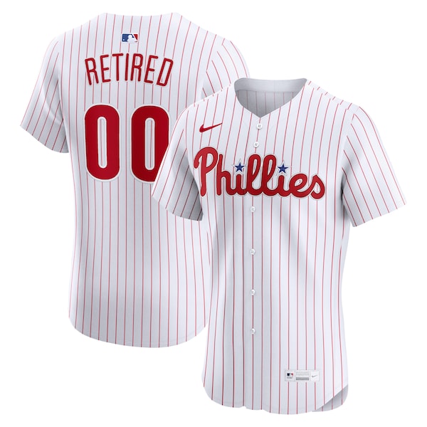 Philadelphia Phillies Nike Home Elite Pick-A-Player Retired Roster Jersey - White