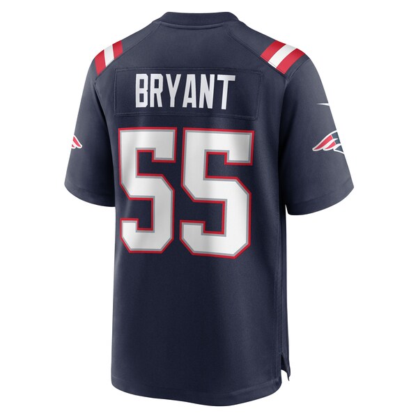 Marcus Bryant New England Patriots Nike Team Game Jersey - Navy - Image 3