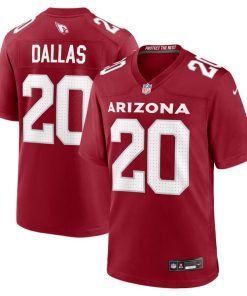 DeeJay Dallas Arizona Cardinals Nike Team Game Jersey -  Cardinal