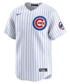 Alternative view of Chicago Cubs Nike Home Limited Jersey - White