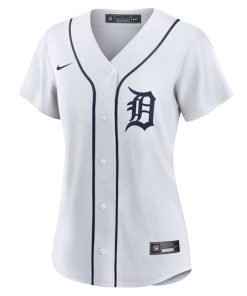Alternative view of Detroit Tigers Nike Women's Home Replica Team Jersey - White