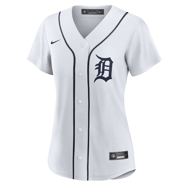 Detroit Tigers Nike Women's Home Replica Team Jersey - White - Image 2