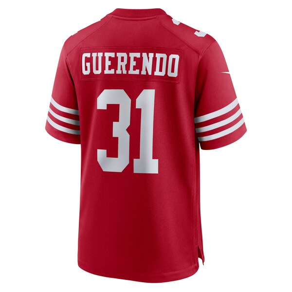 Isaac Guerendo San Francisco 49ers Nike Game Jersey - Scarlet - Image 4