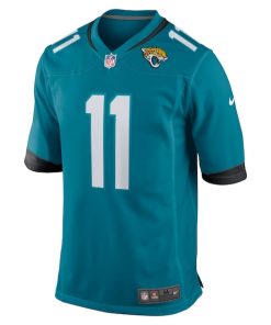 Alternative view of Parker Washington Jacksonville Jaguars Nike Team Game Jersey -  Teal