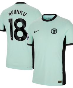Christopher Nkunku Chelsea Nike 2023/24 Third Match Authentic Player Jersey - Mint