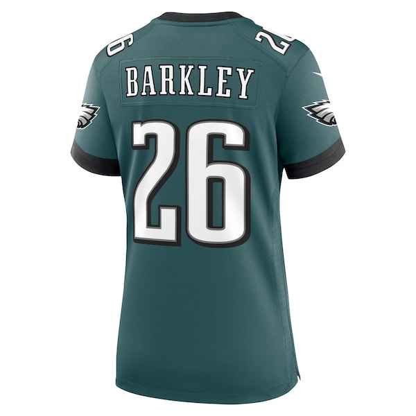 Saquon Barkley Philadelphia Eagles Nike Women's Game Player Jersey - Midnight Green - Image 3