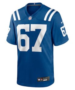 Alternative view of Luke Tenuta Indianapolis Colts Nike Team Game Jersey -  Royal