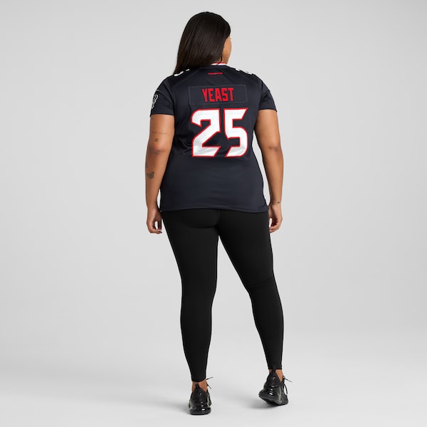 Russ Yeast Houston Texans Nike Women's Team Game Jersey - Navy - Image 7