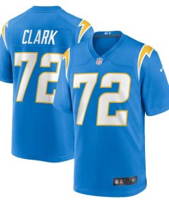 Jerrod Clark Los Angeles Chargers Nike Team Game Jersey -  Powder Blue