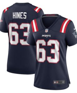 Chasen Hines New England Patriots Nike Women's Game Player Jersey - Navy