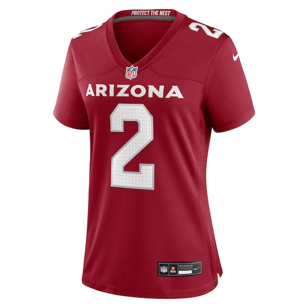 Mack Wilson Arizona Cardinals Nike Women's Game Jersey - Cardinal - Image 3