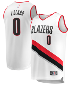 Damian Lillard Portland Trail Blazers  Youth Fast Break Replica Jersey - White - Association Edition