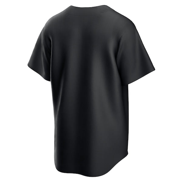 Cleveland Guardians Nike Lights Out Replica Jersey - Black - Image 3
