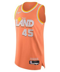 Alternative view of Donovan Mitchell Cleveland Cavaliers Nike Unisex 2025/26 Authentic Jersey - City Edition - Orange