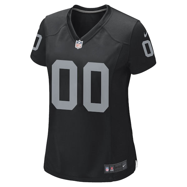 Las Vegas Raiders Nike Women's Custom Game Jersey - Black - Image 2