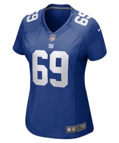 Alternative view of Jaylon Thomas New York Giants Nike Women's Team Game Jersey -  Royal