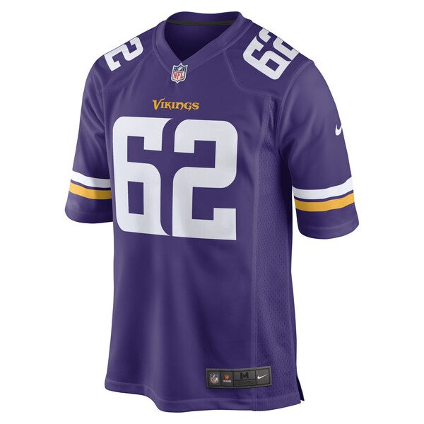 Chris Reed Minnesota Vikings Nike Game Player Jersey - Purple - Image 2
