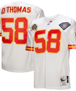 Derrick Thomas Kansas City Chiefs 1994  Authentic Throwback Retired Player Jersey - White