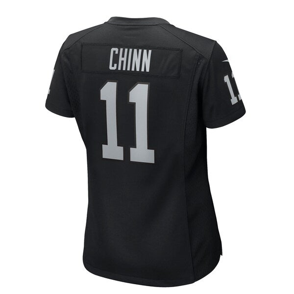 Jeremy Chinn Las Vegas Raiders Nike Women's Team Game Jersey - Black - Image 3