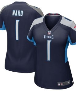 Cameron Ward Tennessee Titans Nike Women's 2025 NFL Draft First Round Pick  Alternate Game Jersey - Navy/Light Blue