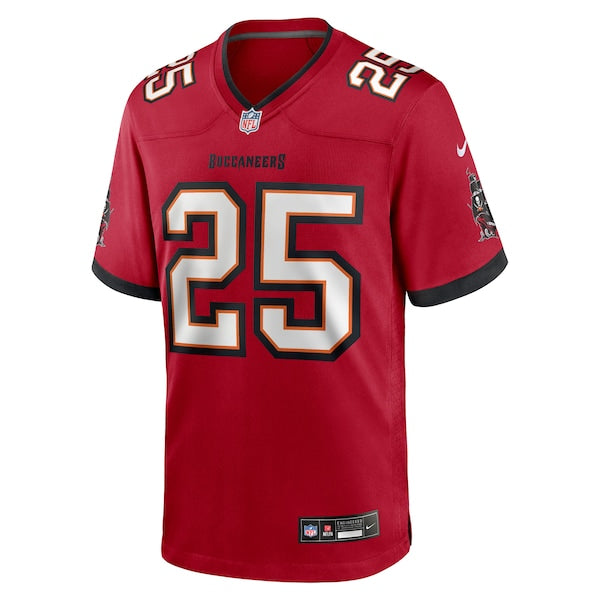 Jacob Parrish Tampa Bay Buccaneers Nike Team Game Jersey - Red - Image 3