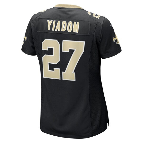 Isaac Yiadom New Orleans Saints Nike Women's Team Game Jersey - Black - Image 3