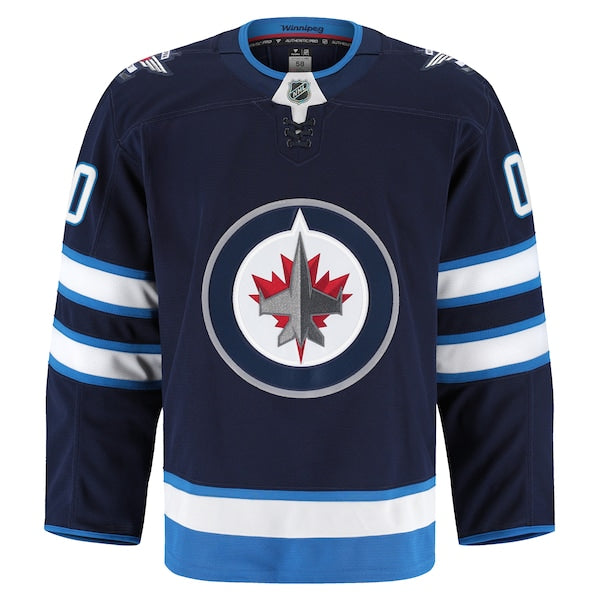 Winnipeg Jets Home Authentic Pro Custom Jersey - Navy - Image 2