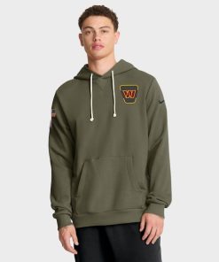 Washington Commanders Nike 2025 Salute to Service Sideline Standard Issue Dri-FIT Hoodie - Olive