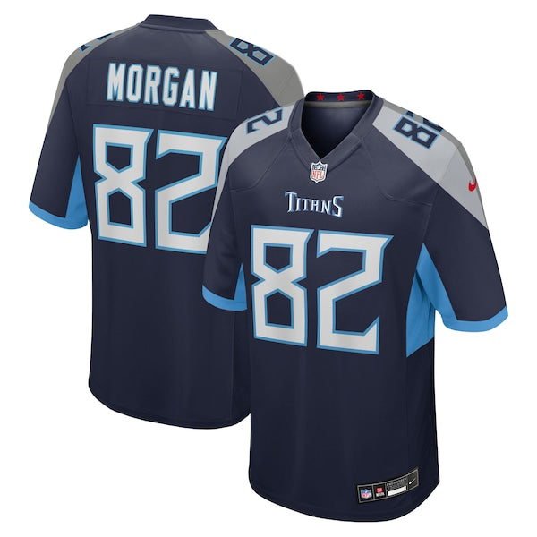 Stanley Morgan Tennessee Titans Nike Team Game Jersey - Navy