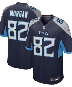 Stanley Morgan Tennessee Titans Nike Team Game Jersey -  Navy