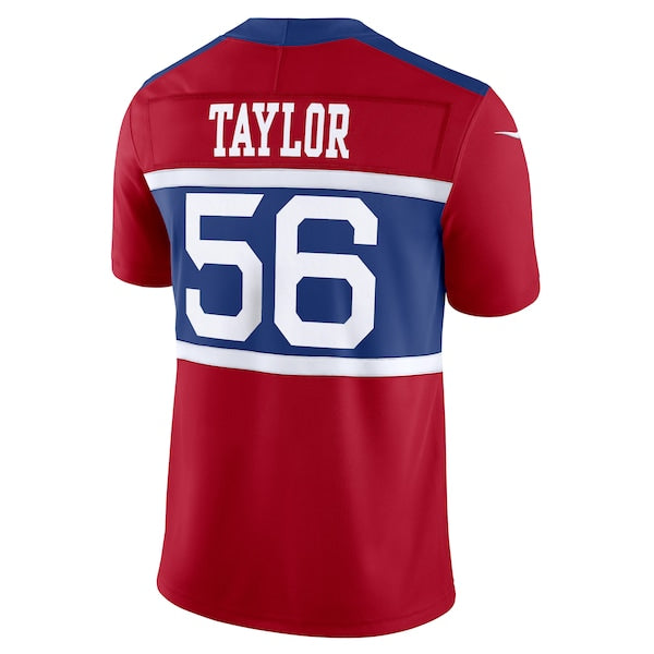 Lawrence Taylor New York Giants Nike Alternate Vapor F.U.S.E. Retired Player Limited Jersey - Century Red - Image 3