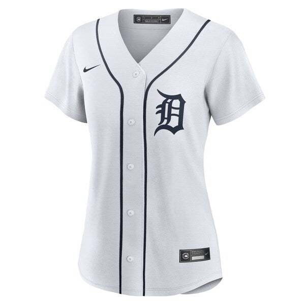 Gleyber Torres Detroit Tigers Nike Women's Home Replica Jersey - White - Image 2