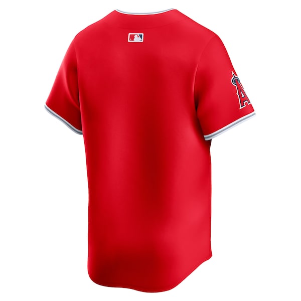 Los Angeles Angels Nike Alternate Limited Jersey - Red - Image 3