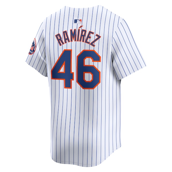 Yohan Ramirez New York Mets Nike Home Limited Player Jersey?ยจC White - Image 3