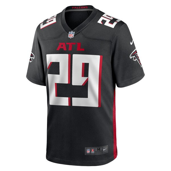 Micah Abernathy Atlanta Falcons Nike Team Game Jersey - Black - Image 2