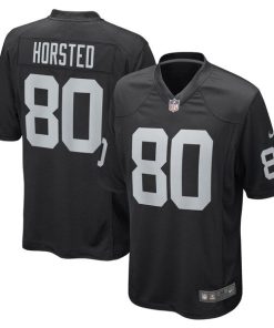 Jesper Horsted Las Vegas Raiders Nike Game Player Jersey - Black