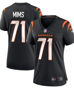 Amarius Mims Cincinnati Bengals Nike Women's Game Jersey -  Black