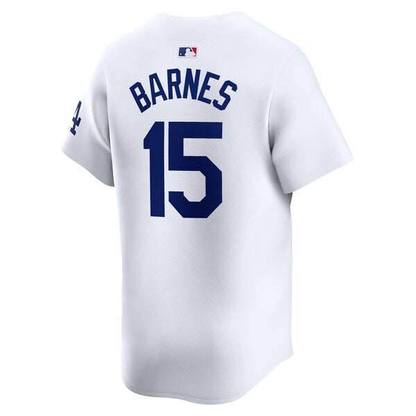 Austin Barnes Los Angeles Dodgers Nike Home Limited Player Jersey - White - Image 3