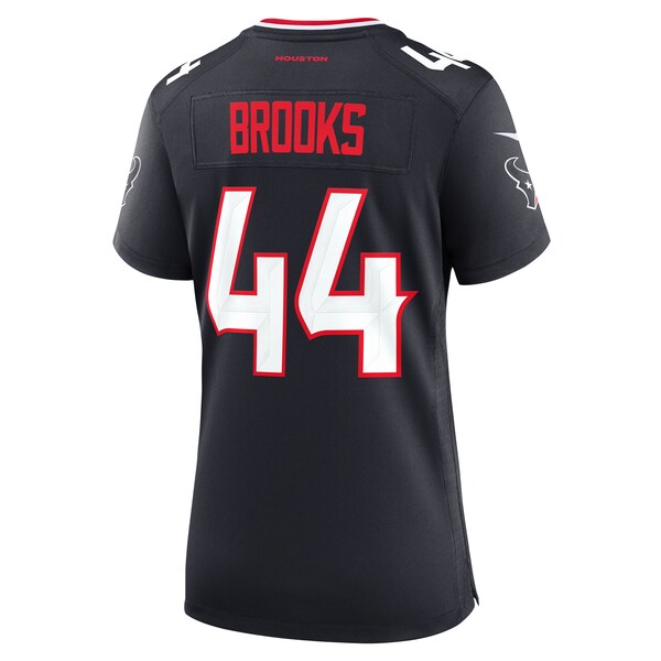 British Brooks Houston Texans Nike Women's Team Game Jersey - Navy - Image 3