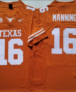 Arch Manning NCAA Texas Longhorns Nike Vapor Limited Jersey